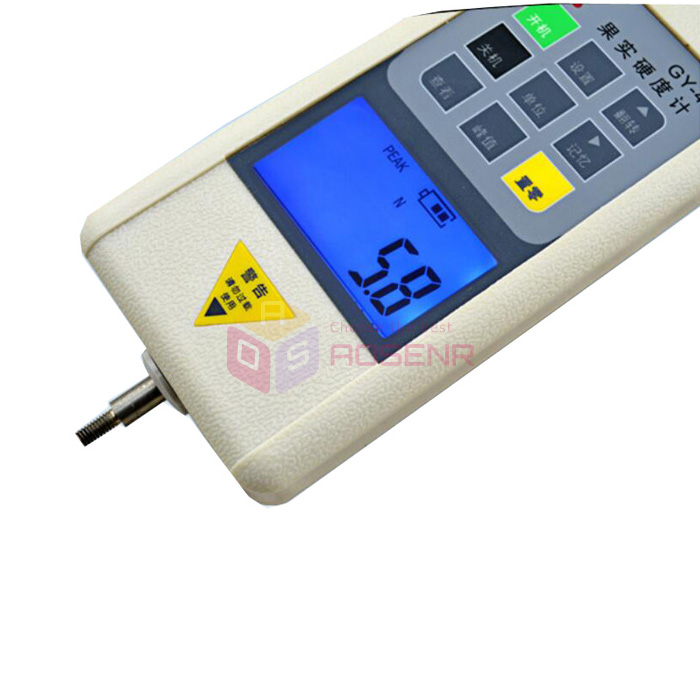 GY-4 Digital Fruit Hardness Tester – Portable Penetrometer With LCD Display, Peak Hold & Data Output