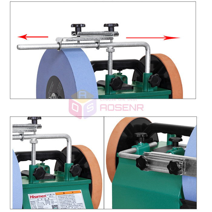 110V Water-Cooled Grinder Electric Knife Sharpener Low Speed Grinding Machine